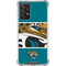 NFL Jacksonville Jaguars Zone Block Galaxy A72 5G Clear Case